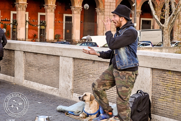 Artistas de Rua em Roma - EmRoma.com