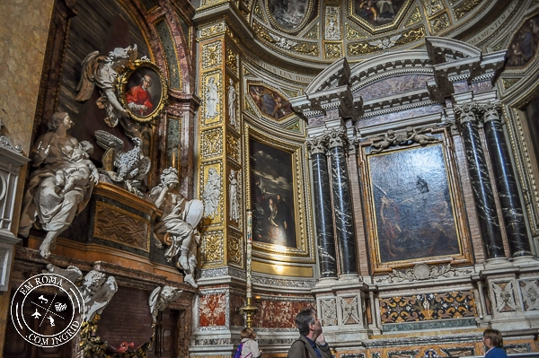 Caravaggio grátis - Basílica de Santo Agostinho